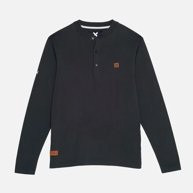 ANTHRACITE ZEN LS TEE sold by Blue Banana