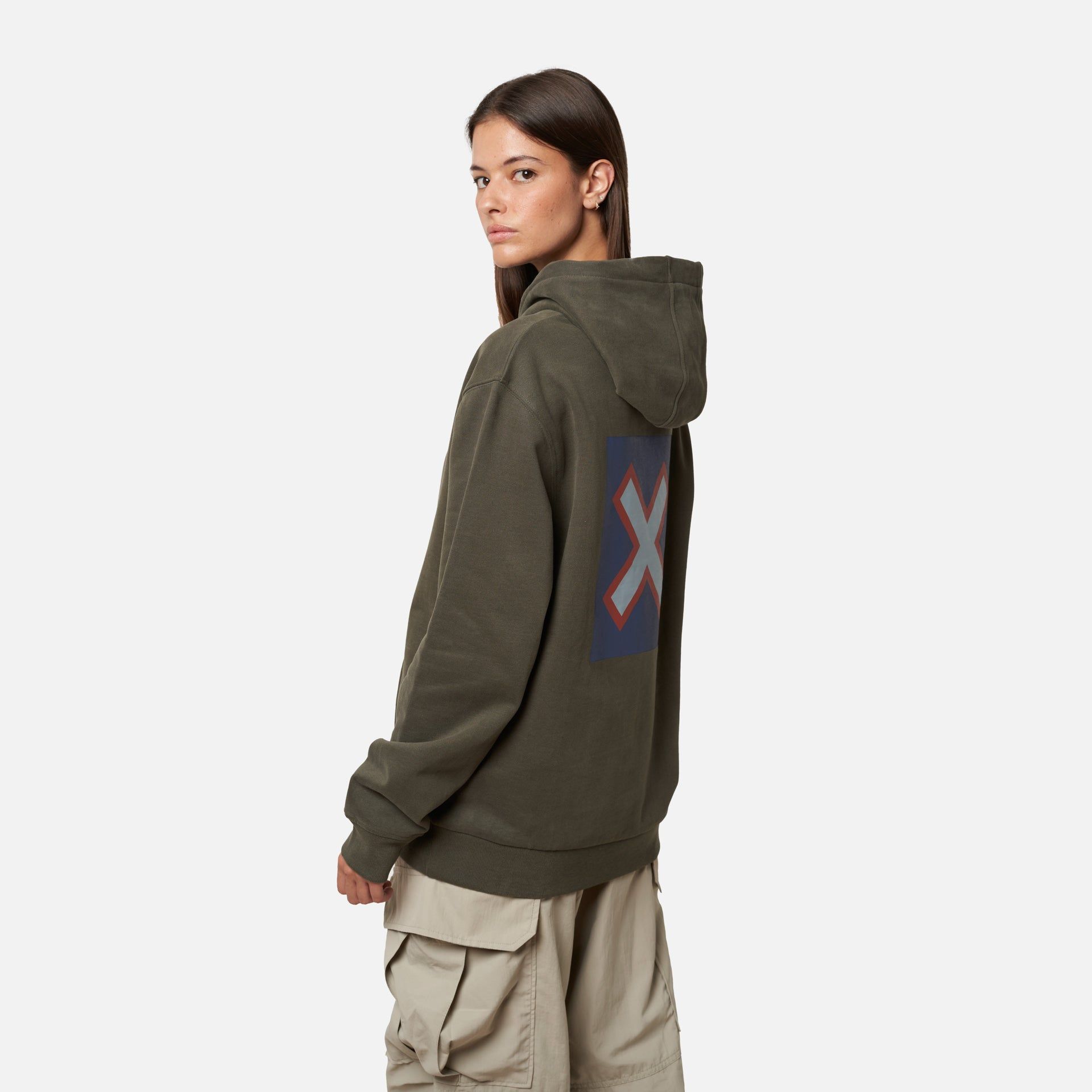 KHAKI VIBE HOODIE sold by Blue Banana product image thumbnail 4