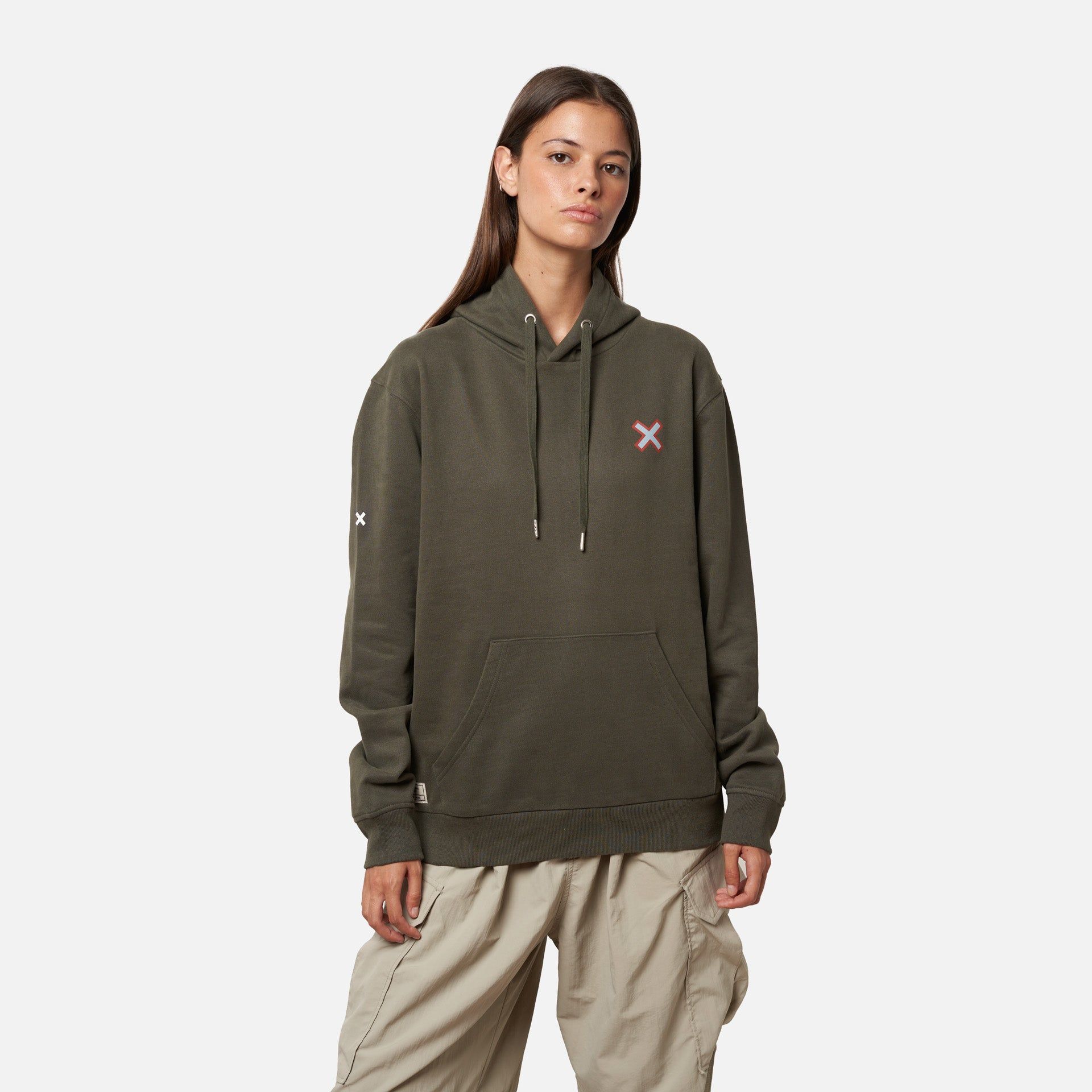 KHAKI VIBE HOODIE sold by Blue Banana product image thumbnail 3