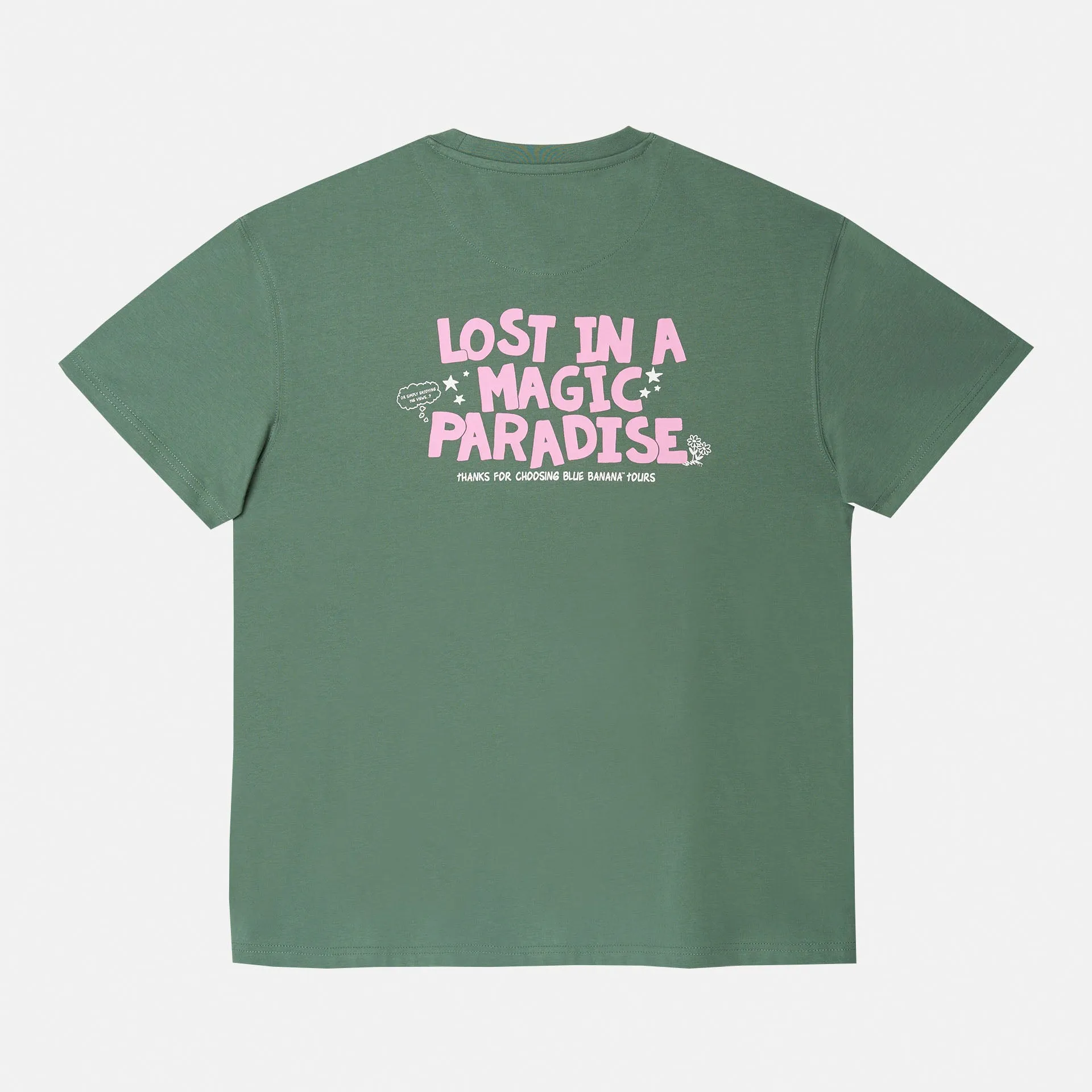 CAMISETA RIPTIDE PINE GREEN sold by Blue Banana product image thumbnail 2