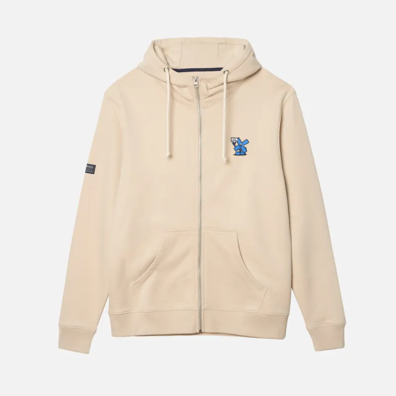 HOODIE FULL ZIP FOSSIL sold by Blue Banana