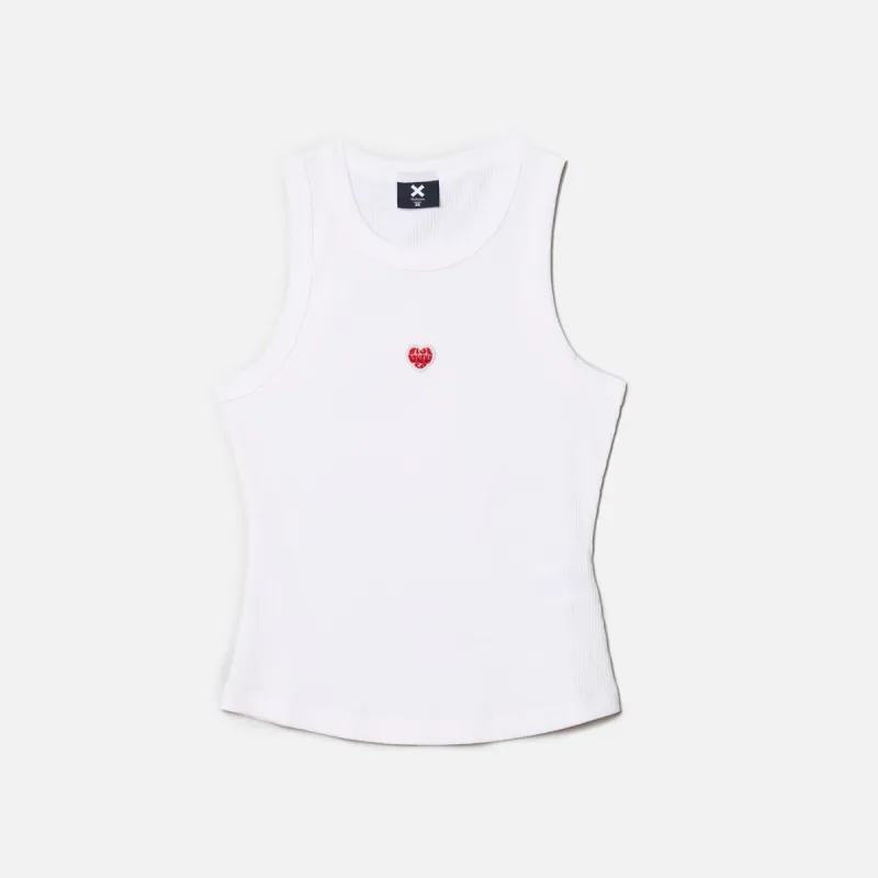 TOP TANK MUJER HEART BLANCO sold by Blue Banana