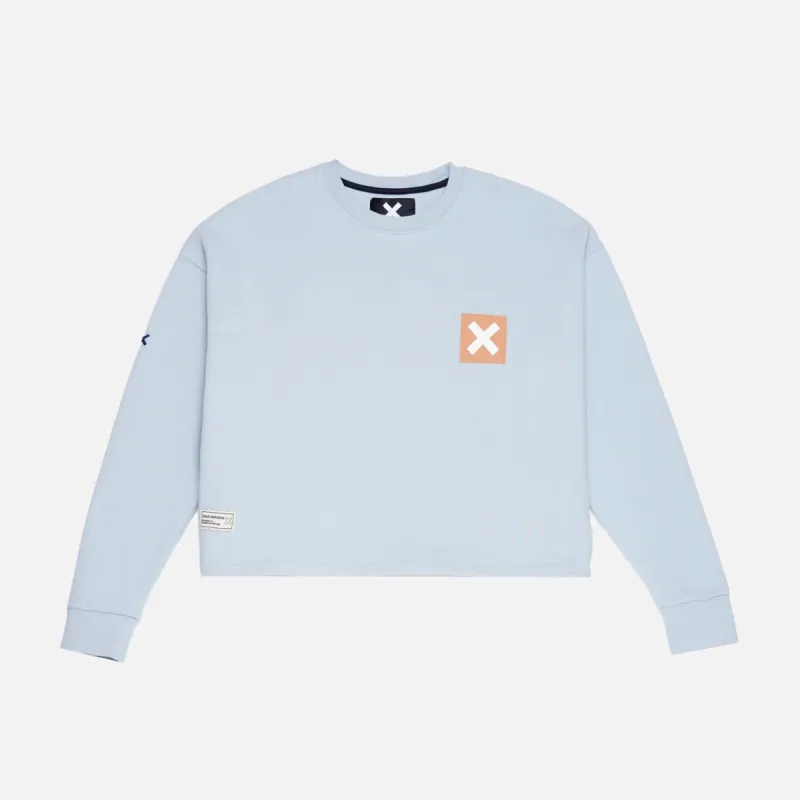 ICE BLUE NATURE WOMAN CREW sold by Blue Banana