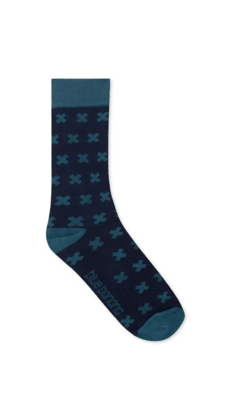 CALCETINES TROPIC AZUL MARINO sold by Blue Banana