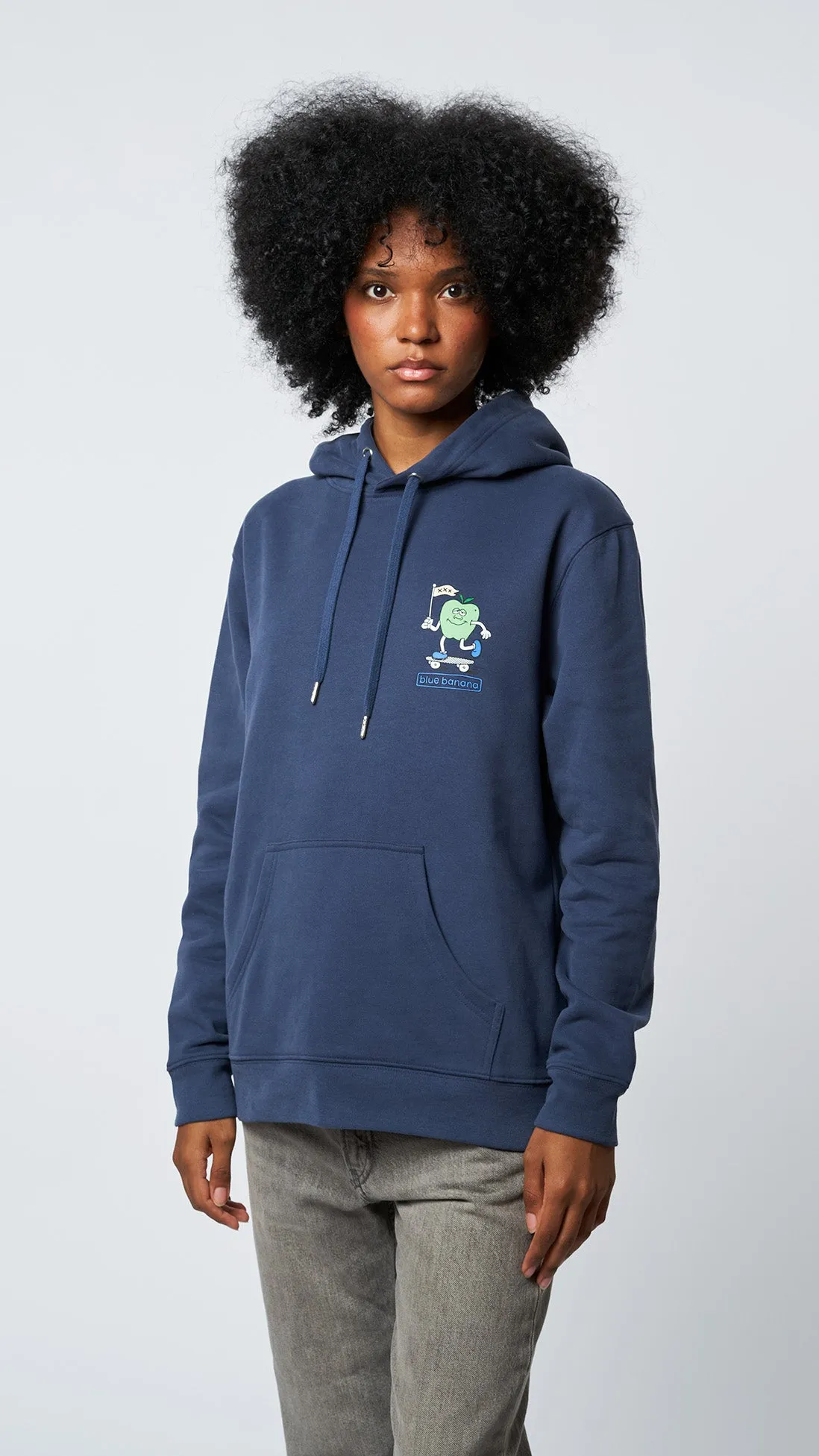 HOODIE GOLDEN IMPERIAL BLUE sold by Blue Banana product image thumbnail 3