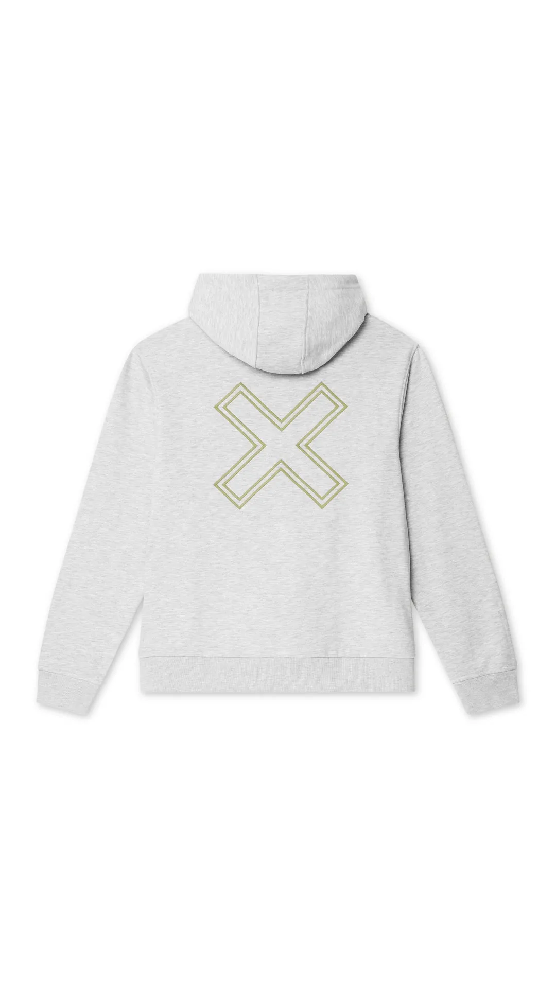 HALF ZIP HOODIE REEF LIGHT GREY MELANGE sold by Blue Banana product image thumbnail 2