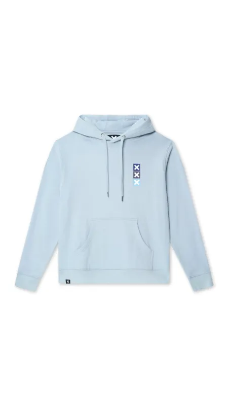 HOODIE SQUARE ICE BLUE sold by Blue Banana