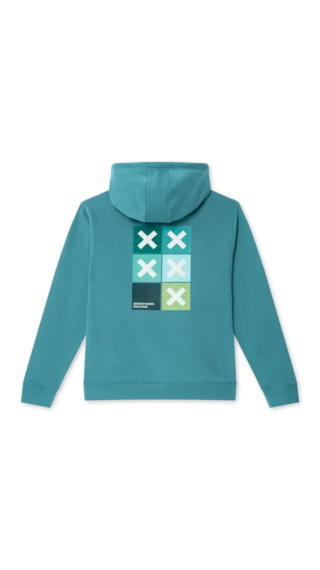 HOODIE SQUARE AMAZON GREEN sold by Blue Banana product image thumbnail 2