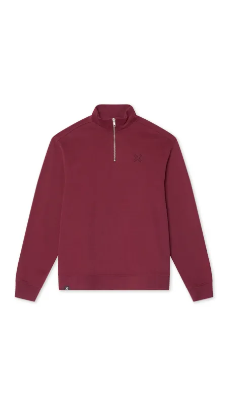 SUDADERA HALF ZIP REEF BURGUNDY sold by Blue Banana