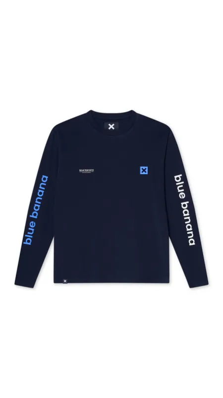 CAMISETA LS CORE AZUL MARINO sold by Blue Banana