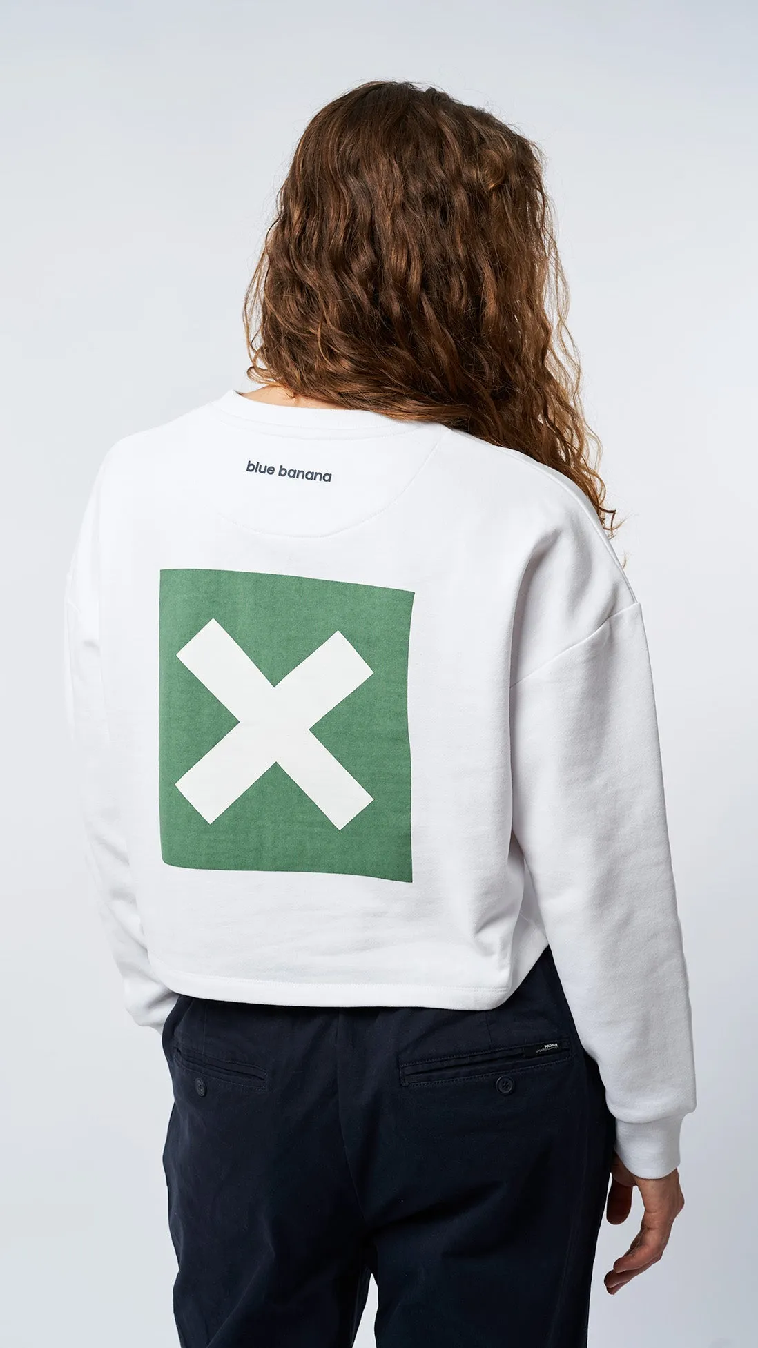 SUDADERA MUJER NATURE BLANCA sold by Blue Banana product image thumbnail 2