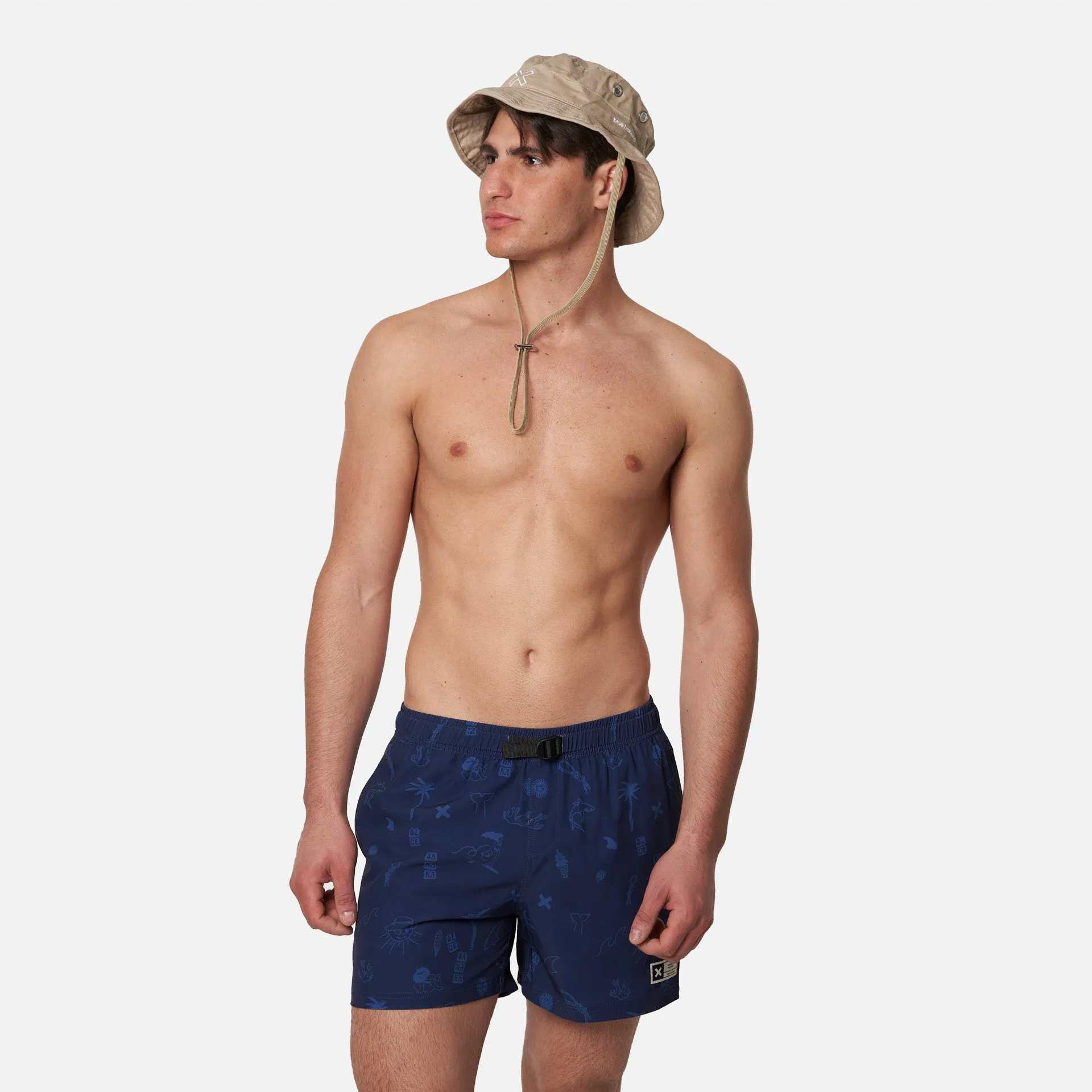 NAVY PARKS SWIMMING TRUNKS sold by Blue Banana product image thumbnail 3