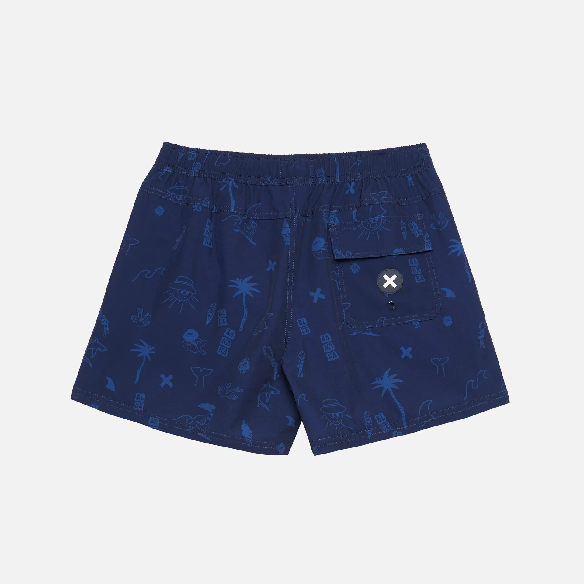 NAVY PARKS SWIMMING TRUNKS sold by Blue Banana product image thumbnail 2