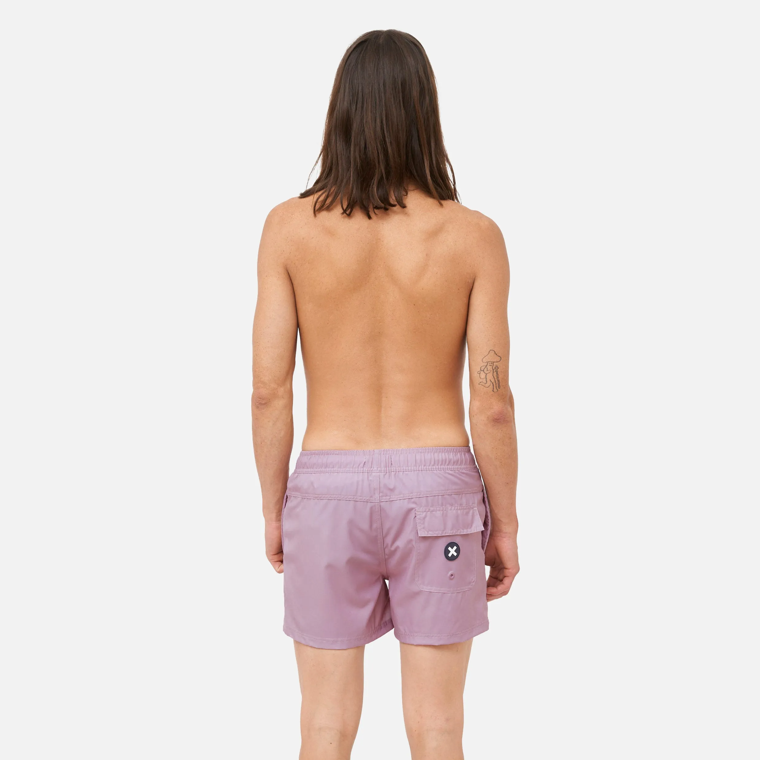 MAUVE CLASSIC SWIMMING TRUNKS sold by Blue Banana product image thumbnail 2