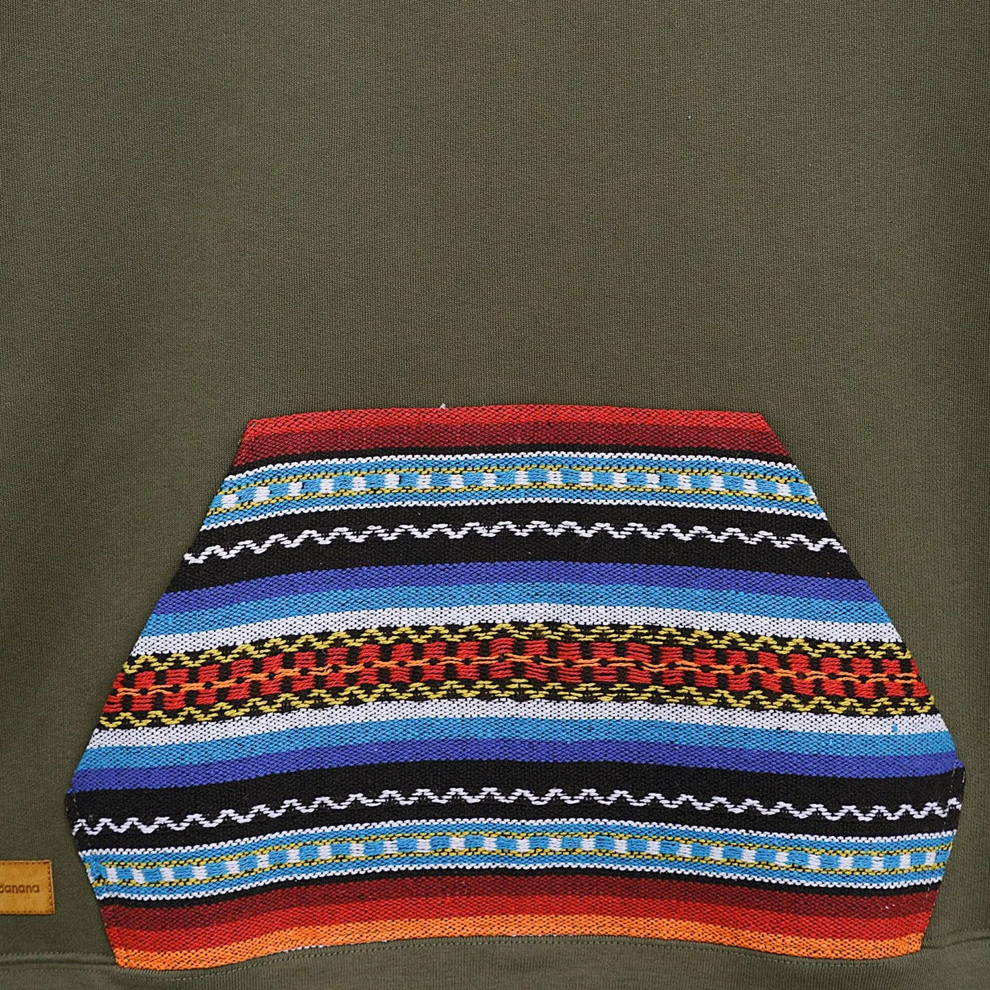 KHAKI TROPIC HOODIE sold by Blue Banana product image thumbnail 3