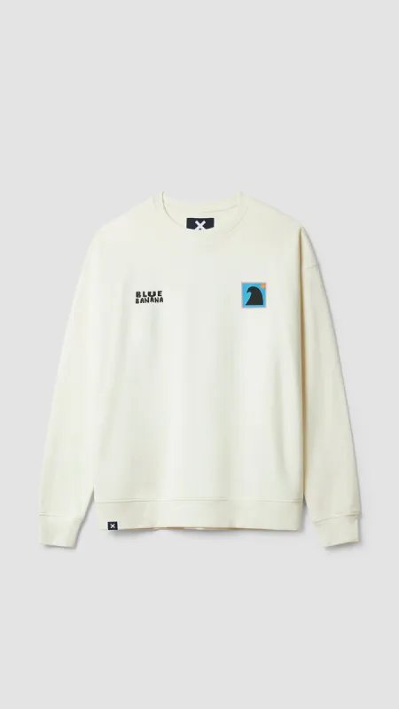 SUDADERA SWING BLANCO ROTO sold by Blue Banana