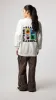 SUDADERA SWING BLANCO ROTO sold by Blue Banana