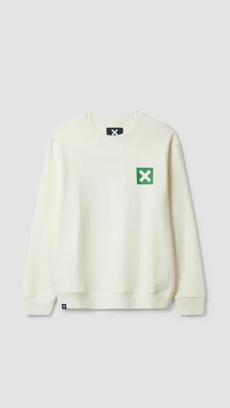 SUDADERA NATURE BLANCO ROTO sold by Blue Banana