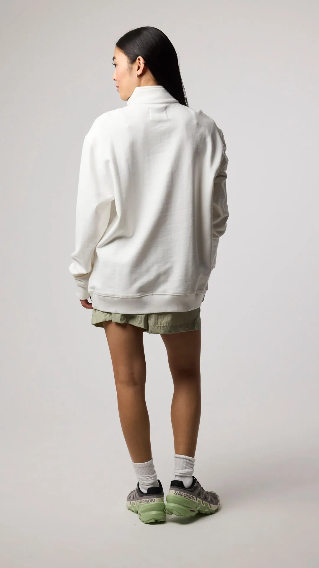 SUDADERA HALF ZIP BANK BLANCO ROTO sold by Blue Banana product image thumbnail 4