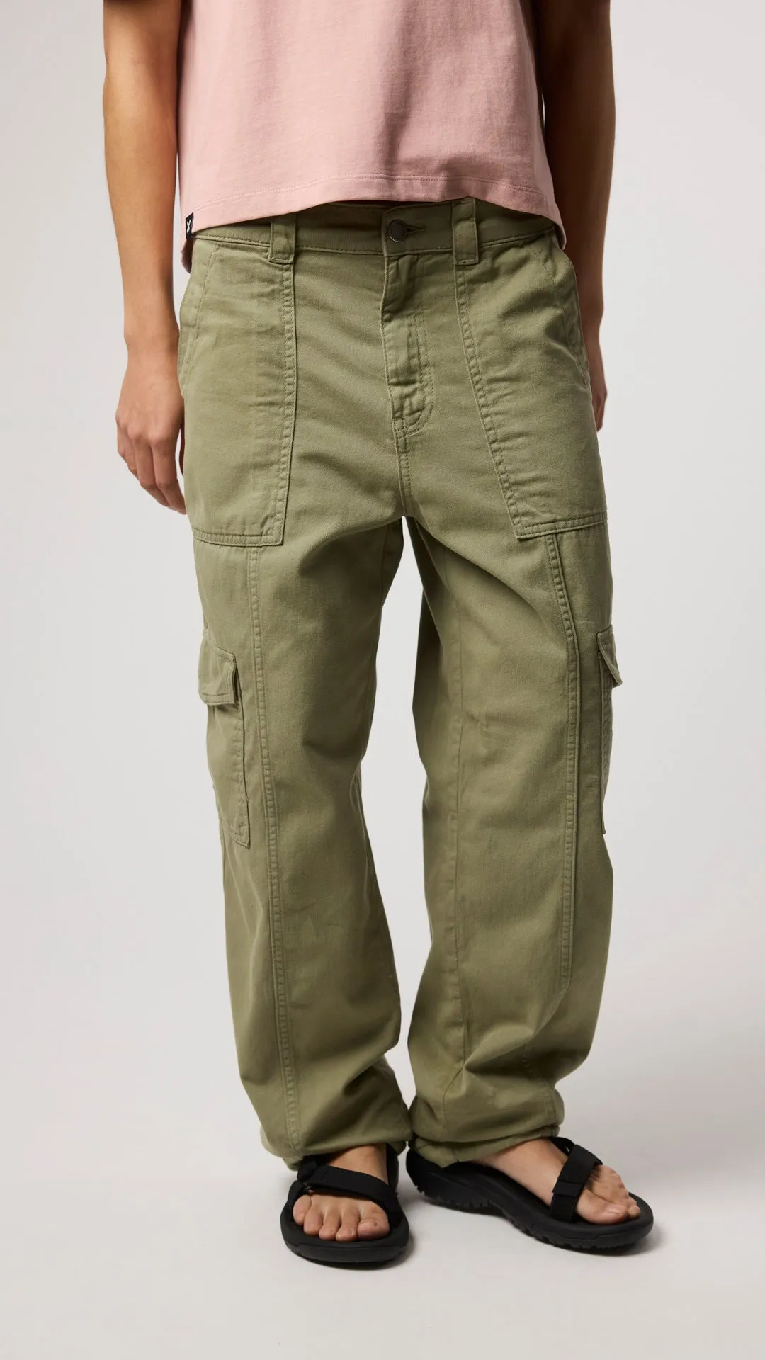 PANTALÓN CARGO MUJER DAISY IGUANA GREEN sold by Blue Banana product image thumbnail 3