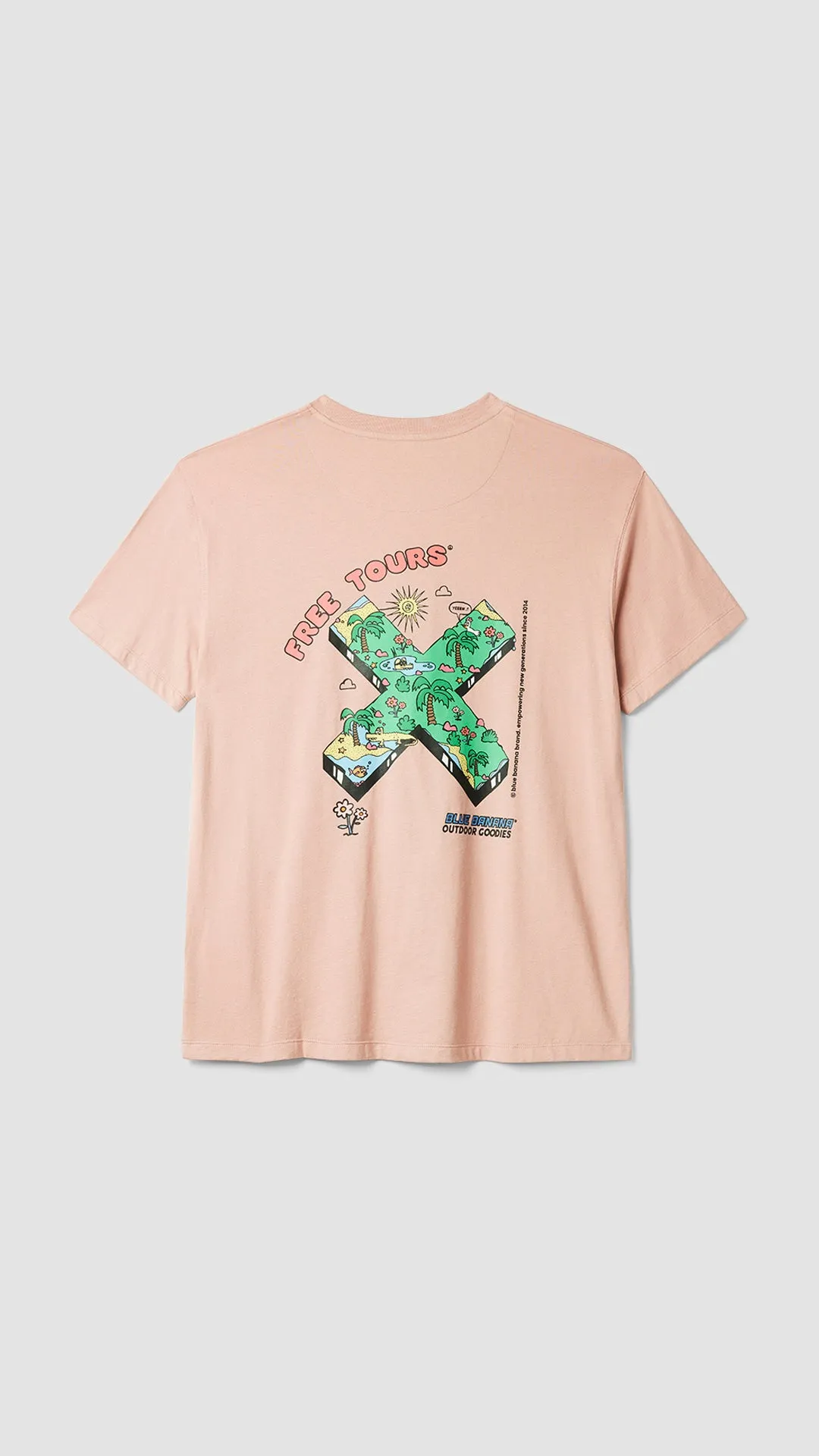 CAMISETA TOURS PEACH sold by Blue Banana product image thumbnail 2