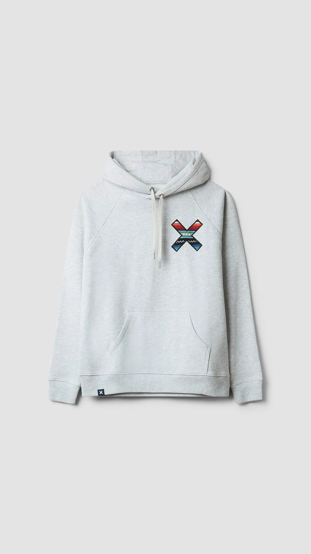 SUDADERA CON CAPUCHA CLASSIC LIGHT GREY MELANGE sold by Blue Banana