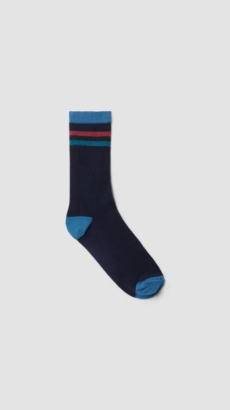 CALCETINES STRIPES AZUL MARINO sold by Blue Banana