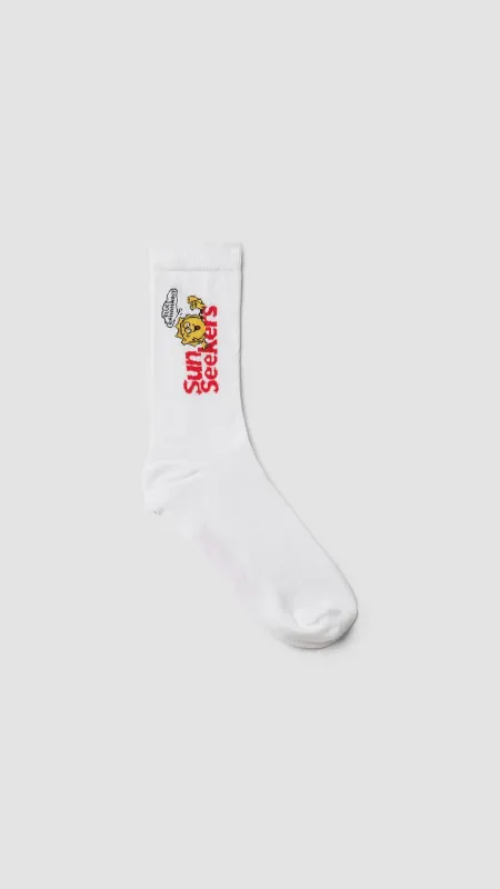 CALCETINES GRAPHIC BLANCO sold by Blue Banana
