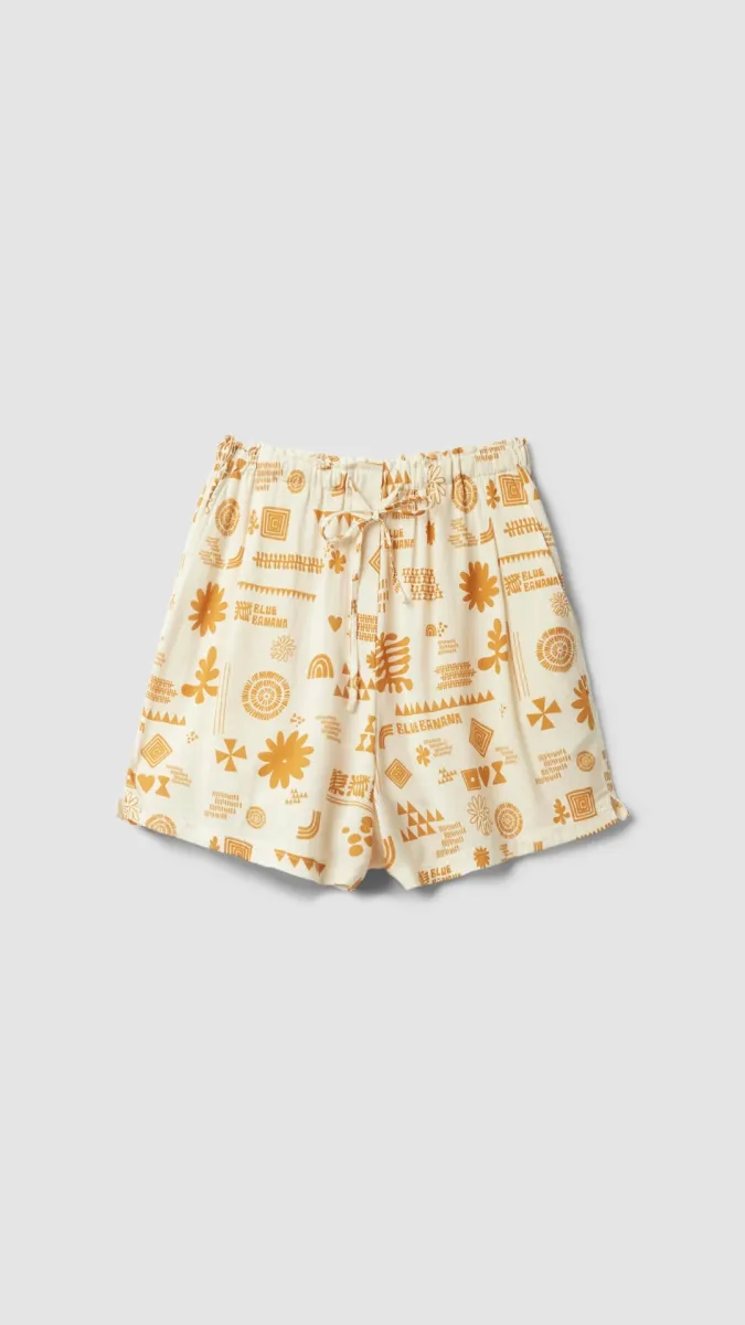 PANTALÓN CORTO MUJER TILE ECRU sold by Blue Banana