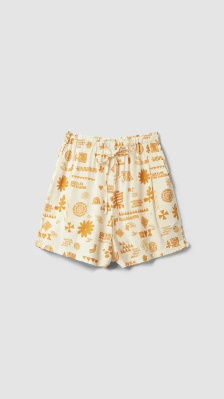 PANTALÓN CORTO MUJER TILE ECRU sold by Blue Banana