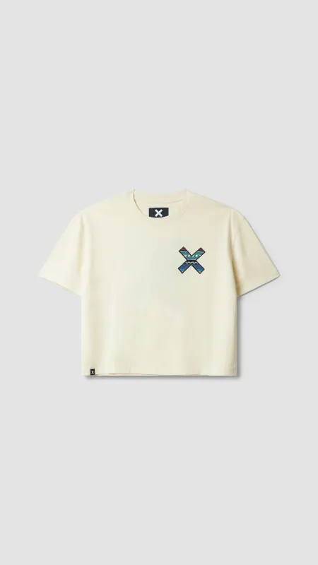 CAMISETA MUJER CLASSIC CREMA sold by Blue Banana