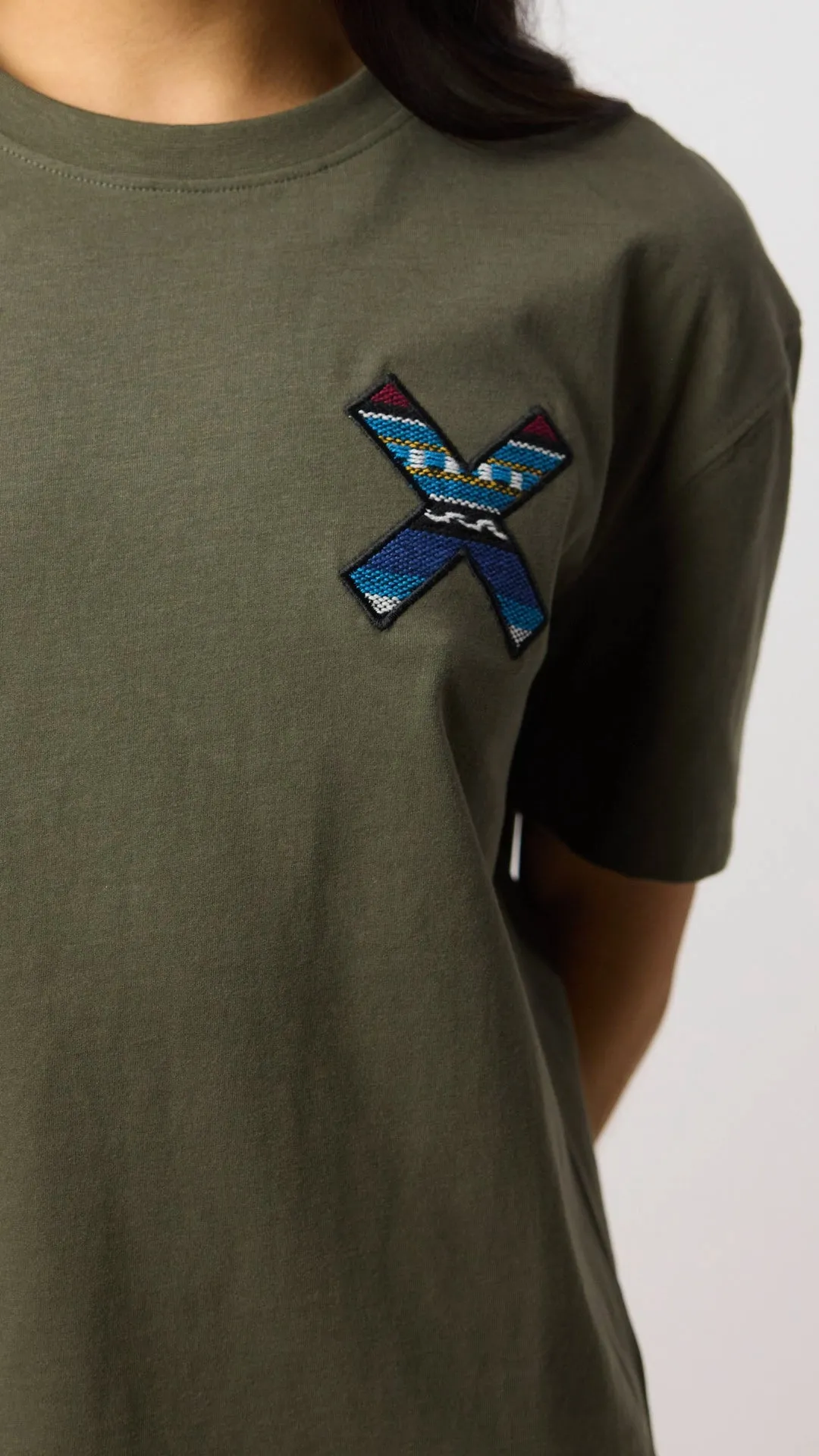 CAMISETA MUJER CLASSIC CAQUI sold by Blue Banana product image thumbnail 5