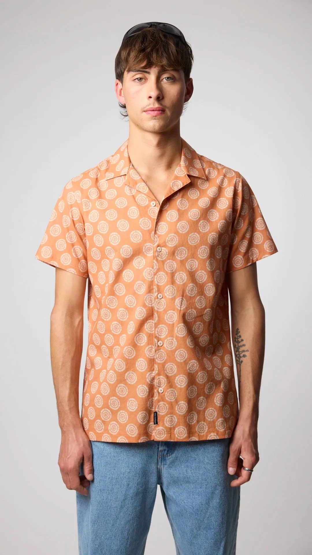 CAMISA MANGA CORTA URCHIN BRICK sold by Blue Banana product image thumbnail 5