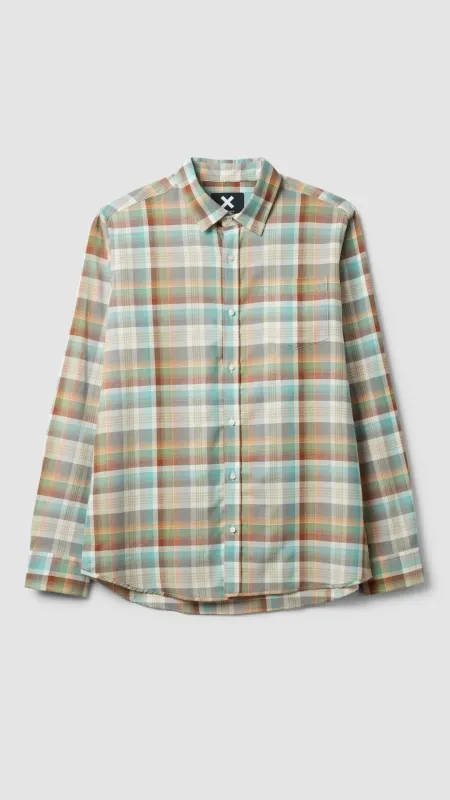 CAMISA PLAID SUMMER VERDE sold by Blue Banana