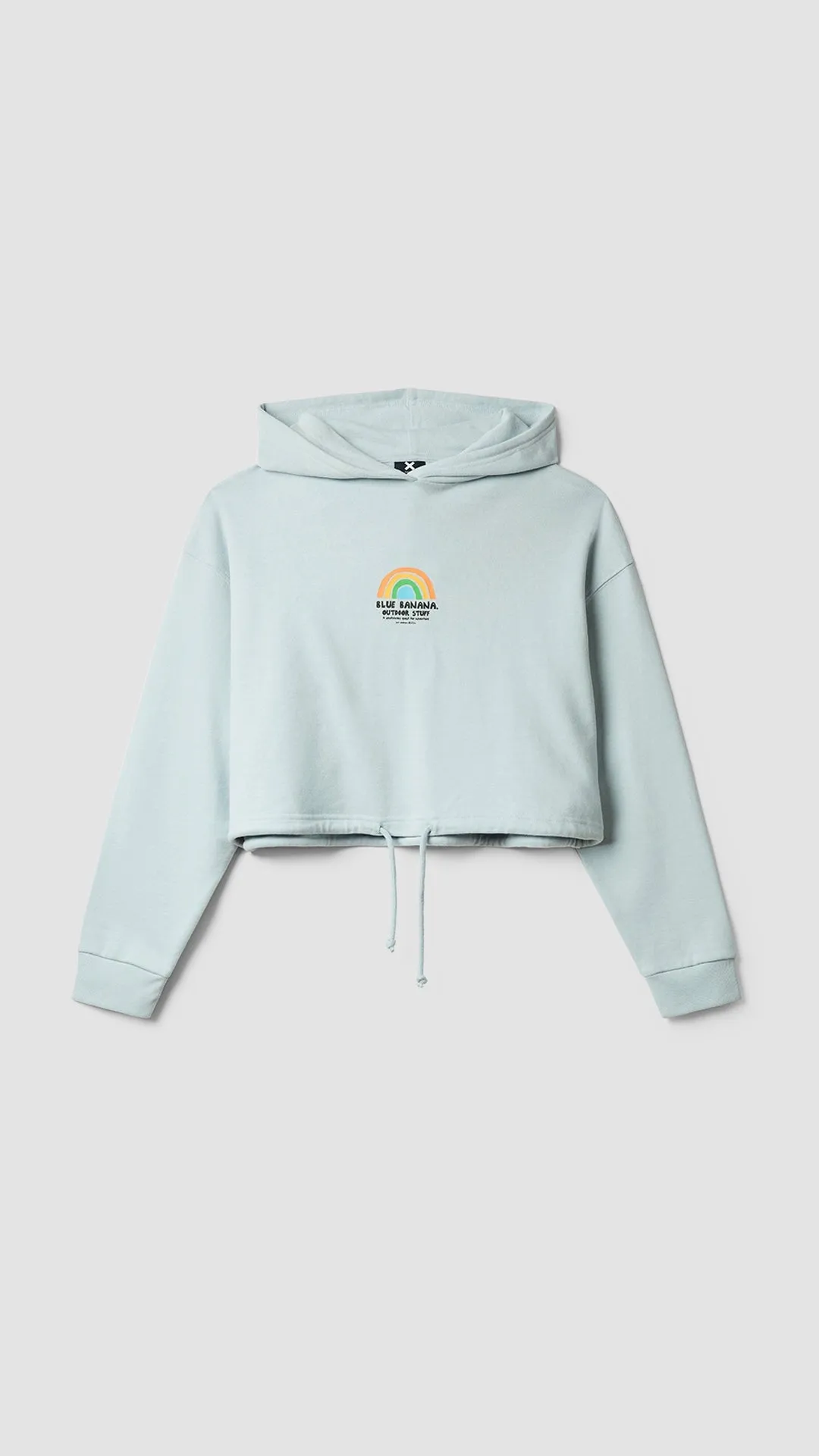 SUDADERA CON CAPUCHA MUJER RAINBOW ICE BLUE sold by Blue Banana