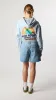 SUDADERA CON CAPUCHA MUJER RAINBOW ICE BLUE sold by Blue Banana