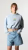 SUDADERA CON CAPUCHA MUJER RAINBOW ICE BLUE sold by Blue Banana