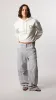 SUDADERA CON CAPUCHA MUJER NATURE BLANCO ROTO sold by Blue Banana
