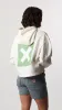 SUDADERA CON CAPUCHA MUJER NATURE BLANCO ROTO sold by Blue Banana