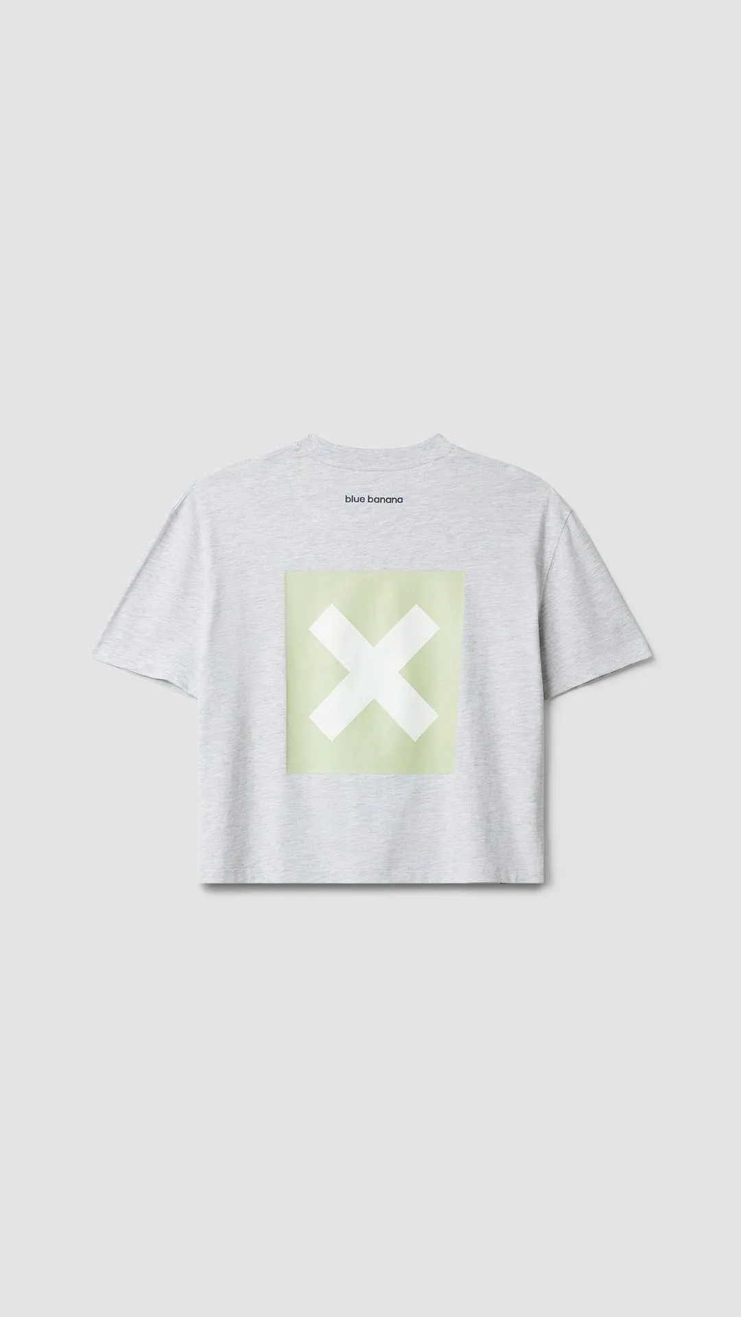 CAMISETA MUJER NATURE LIGHT GREY MELANGE sold by Blue Banana product image thumbnail 2