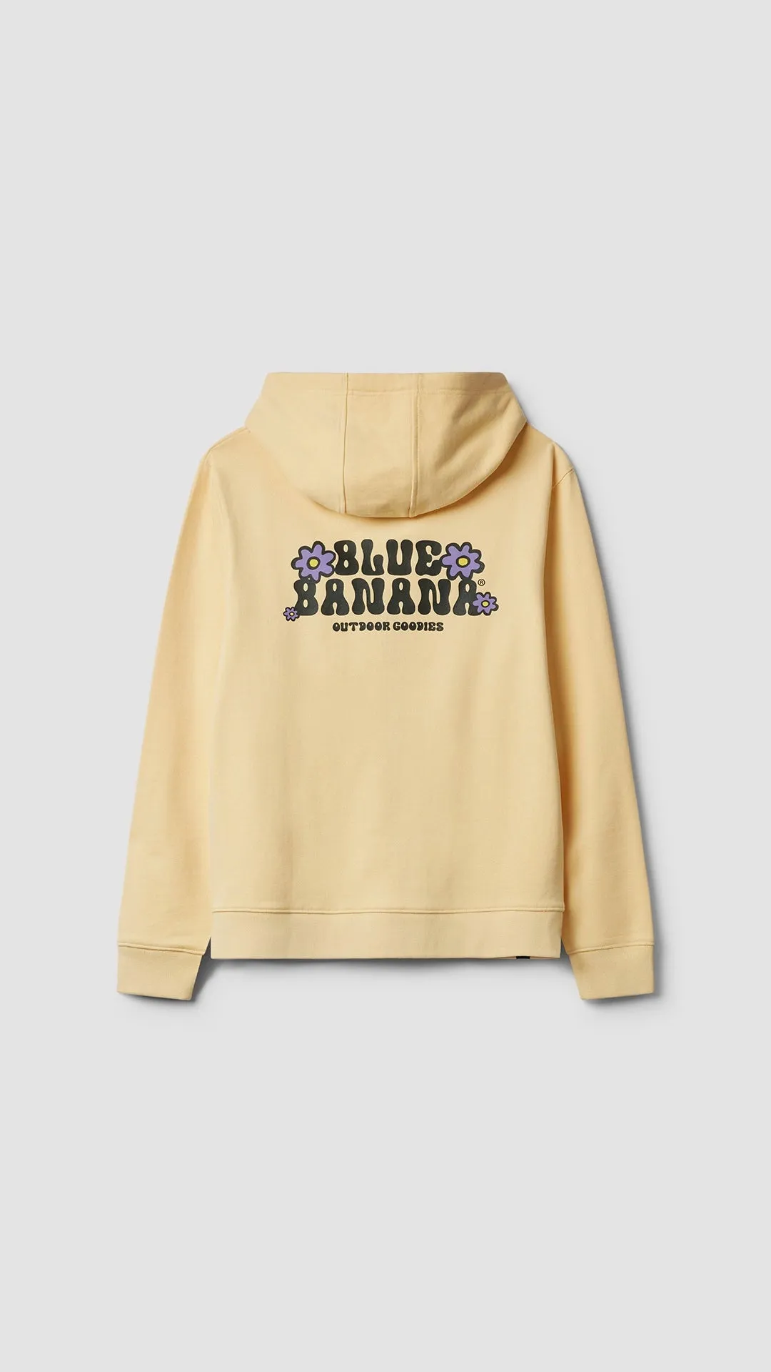 SUDADERA CON CAPUCHA FULL ZIP HARDY LIGHT YELLOW sold by Blue Banana product image thumbnail 2