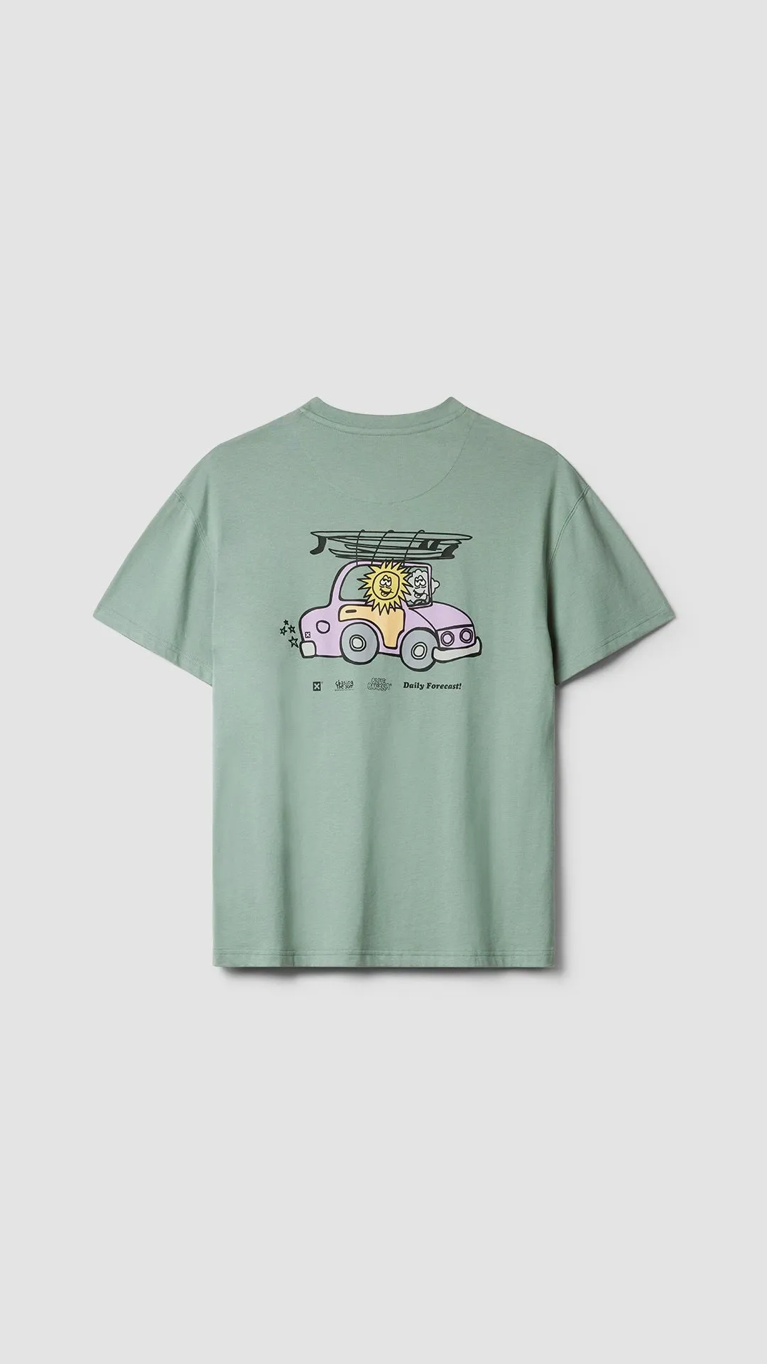 CAMISETA FORECAST MENTA sold by Blue Banana product image thumbnail 2