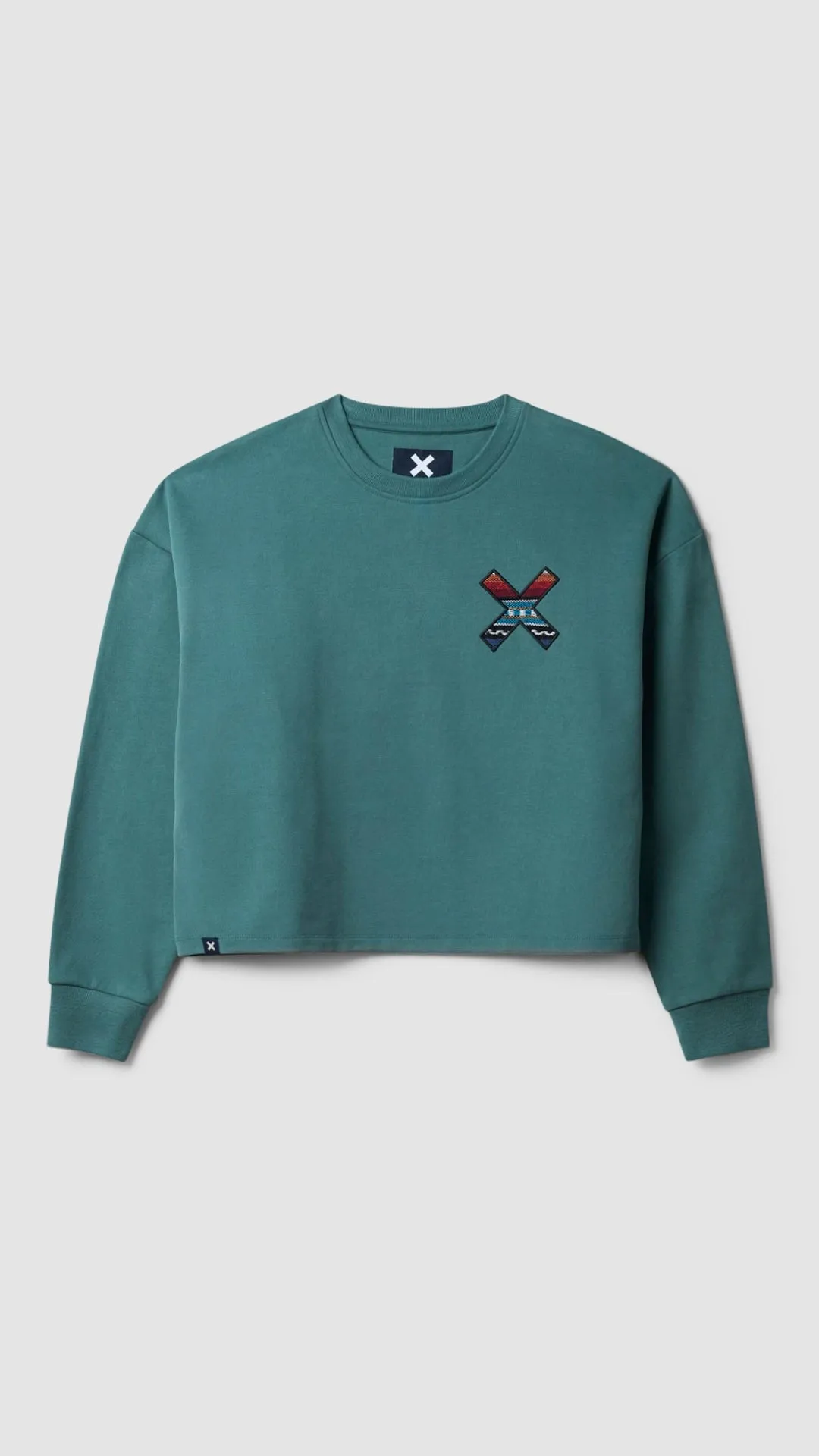 SUDADERA MUJER CLASSIC AMAZON GREEN sold by Blue Banana