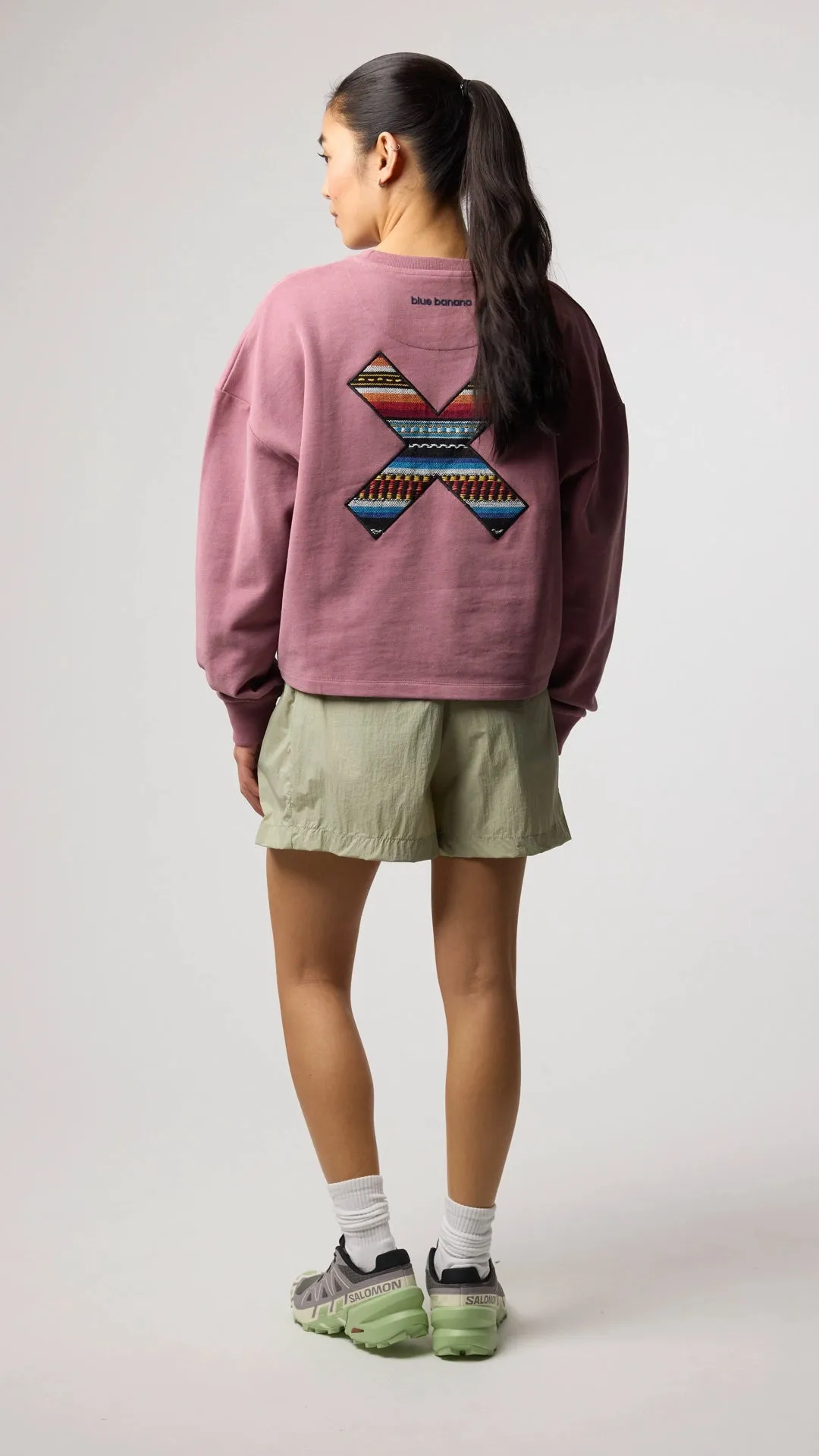 SUDADERA MUJER CLASSIC BERRY sold by Blue Banana product image thumbnail 4