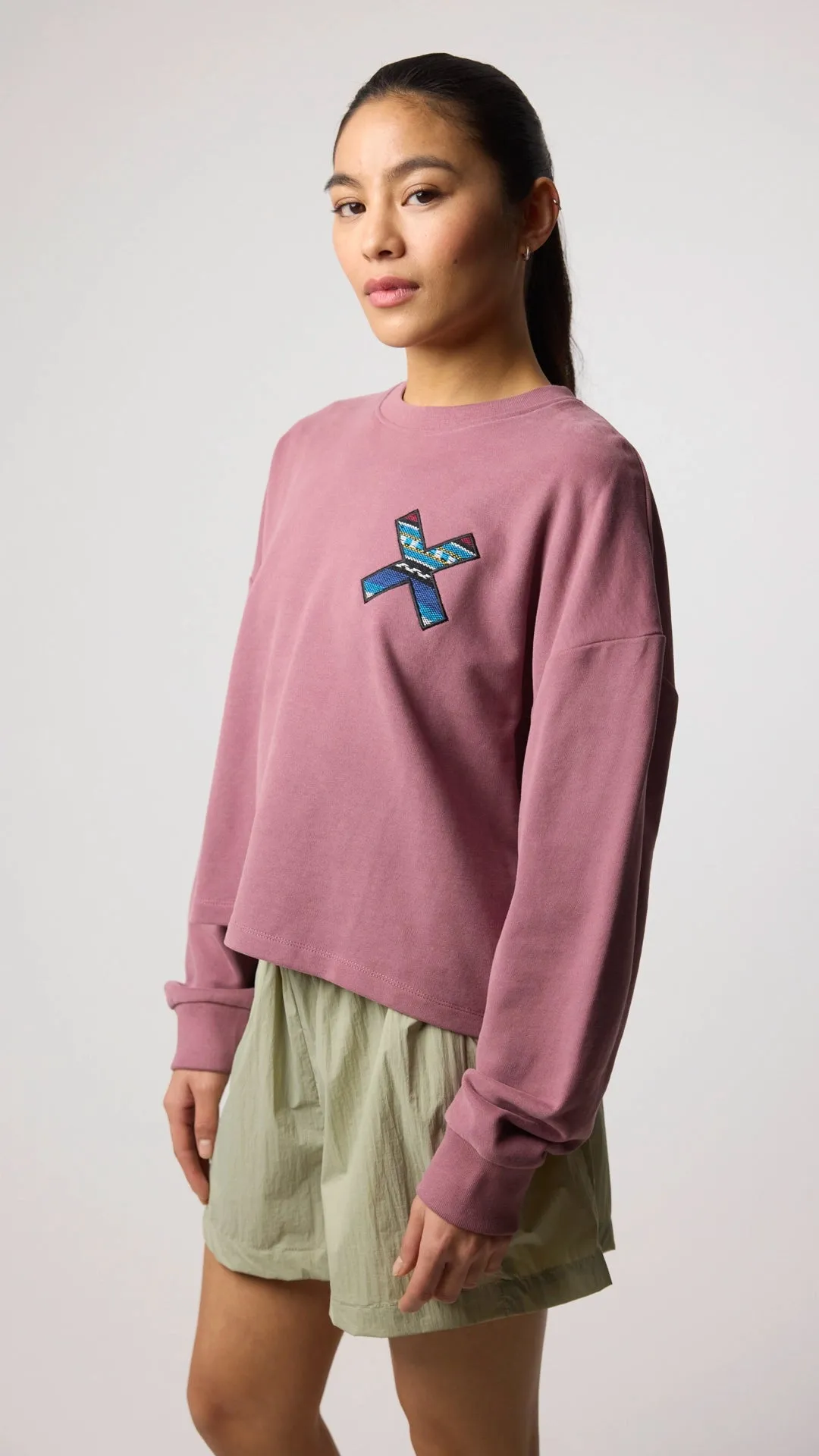 SUDADERA MUJER CLASSIC BERRY sold by Blue Banana product image thumbnail 3