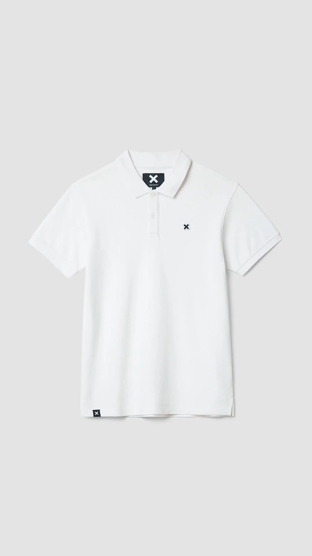 POLO PATCH BLANCO sold by Blue Banana
