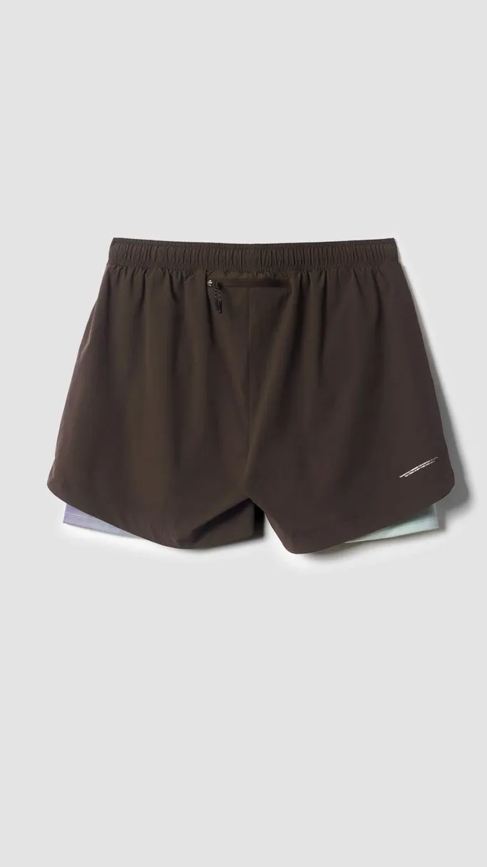 PANTALÓN CORTO TRAIL SOLID BROWN sold by Blue Banana product image thumbnail 2