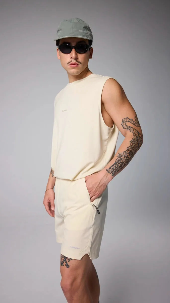 PANTALÓN CORTO ACTIVE DUSTY CREAM sold by Blue Banana product image thumbnail 3