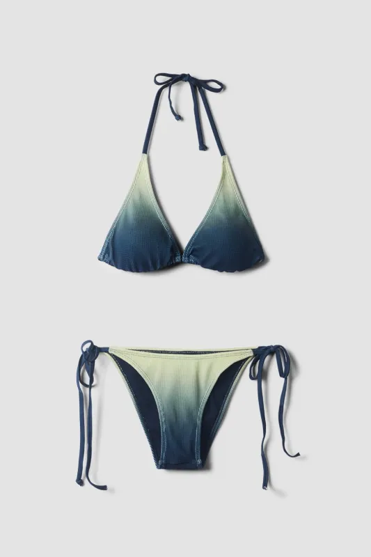 BIKINI MUJER CRINKLE FADE NAVY sold by Blue Banana