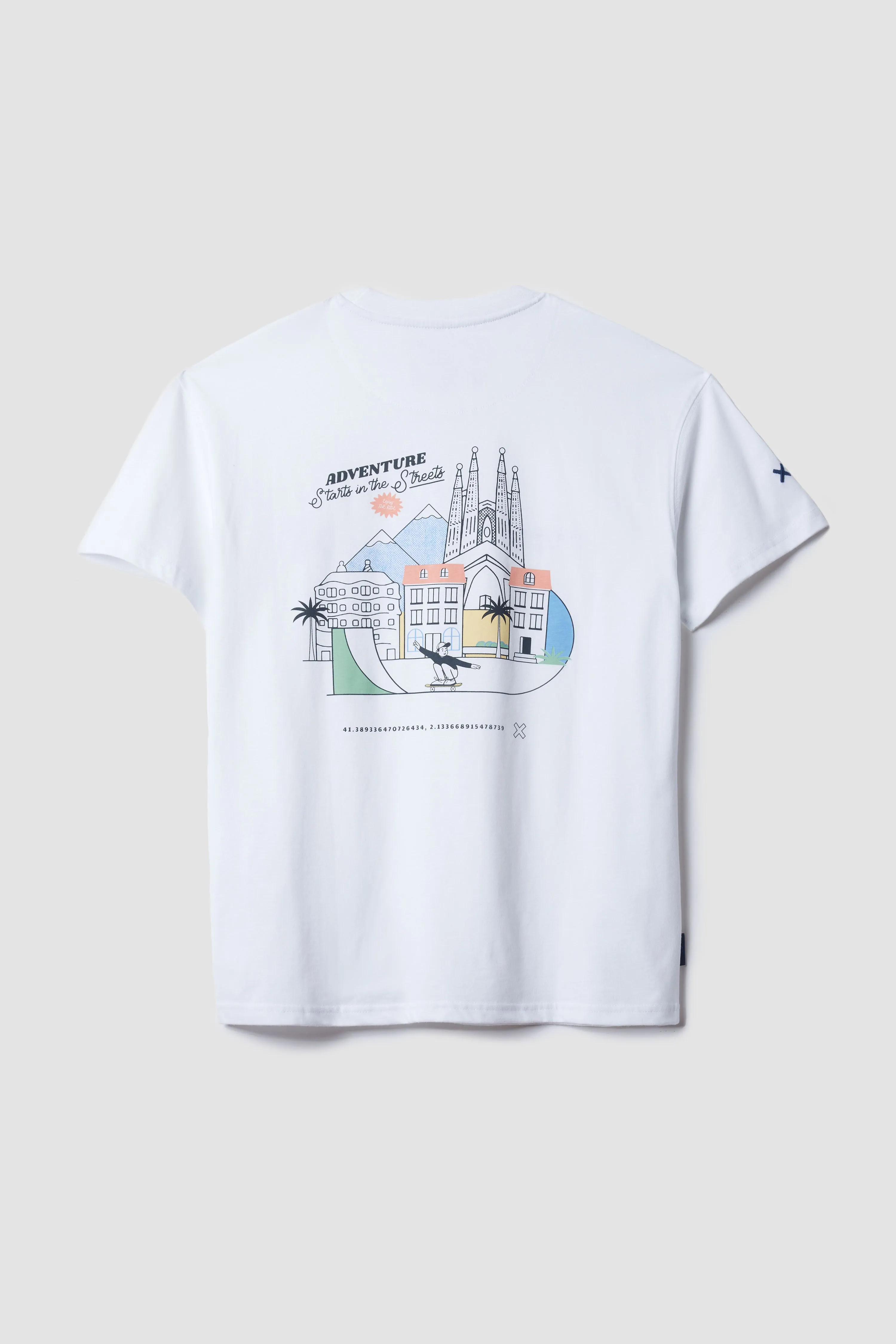 CAMISETA CITY BLANCA BARCELONA sold by Blue Banana product image thumbnail 2